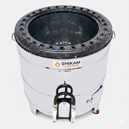 Desi Master Gas Tandoor Oven – Authentic Naan, Pizza, Cake & BBQ Maker